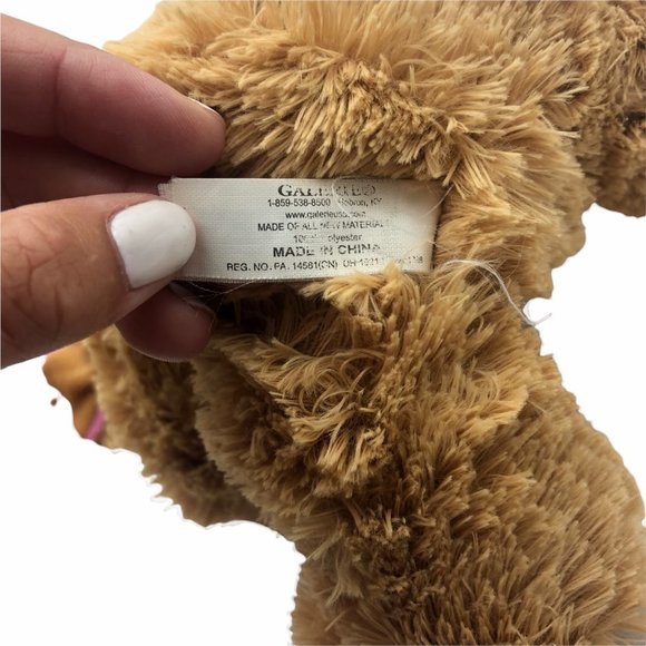 Bunny Rabbit plush fluffy floppy Galerie stuffed animal 8” Easter - Picture 5 of 5